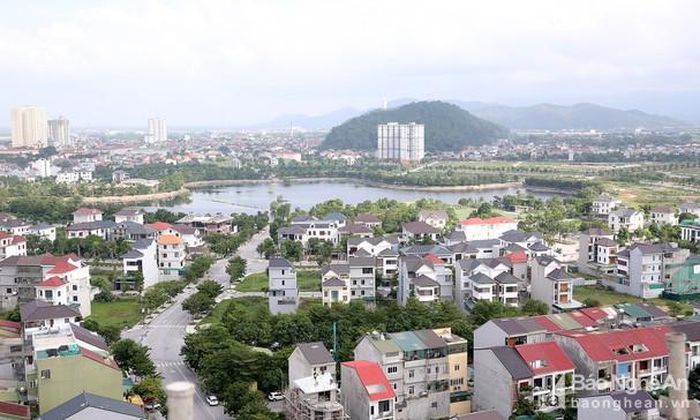 Một góc thành phố Vinh. Ảnh tư liệu: Lâm Tùng