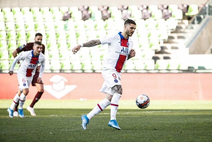 Pha đá phạt đền kiểu panenka của Icardi ở phút 89 ấn định chiến thắng 3-1 cho PSG