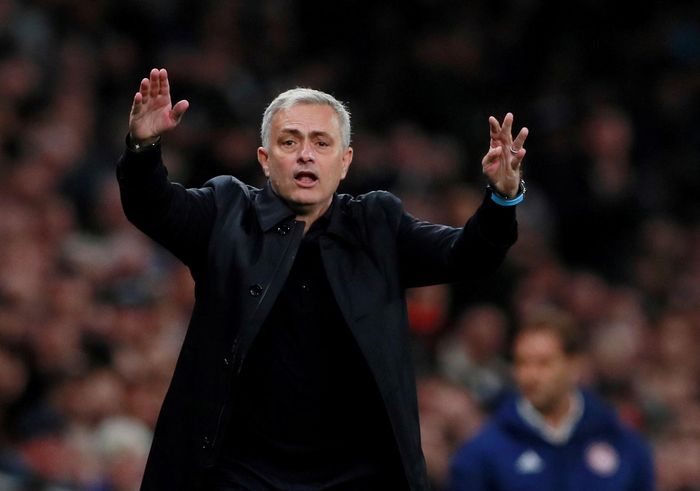  Mourinho xứng đáng được dẫn dắt Tottenham ở trận chung kết Cúp Liên đoàn Anh với Man City. Ảnh: Reuters. 