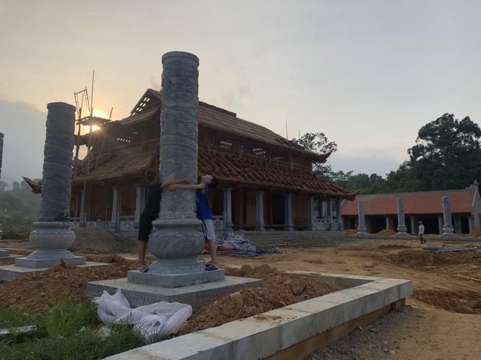 Một công trình đang được triển khai