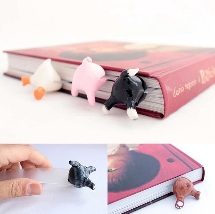  5. Còn với những ai yêu động vật, các mẫu bookmark hình thú này sẽ là nguồn cảm hứng cho họ tiếp tục cuộc phiêu lưu của mình trong thế giới của ngôn từ. Nguồn: Boredpanda. 