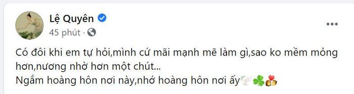 Bài viết của Lệ Quyên.