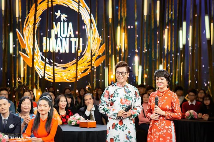Nhà báo Đặng Diễm Quỳnh và BTV Công Tố