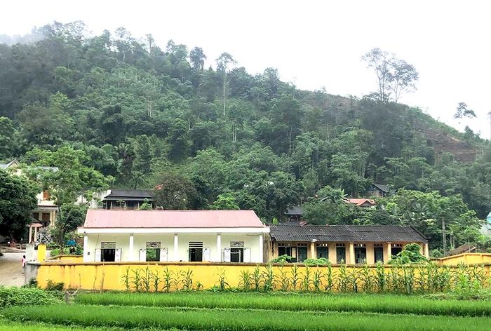 Điểm trường mẫu giáo khang trang ngay đầu xóm Mới