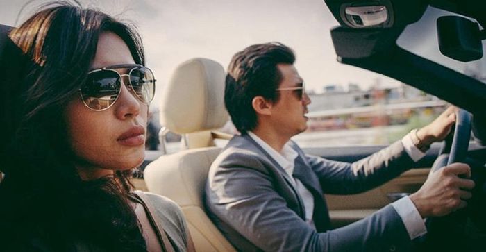 Cảnh phim của Minh Tú và Hà Việt Dũng