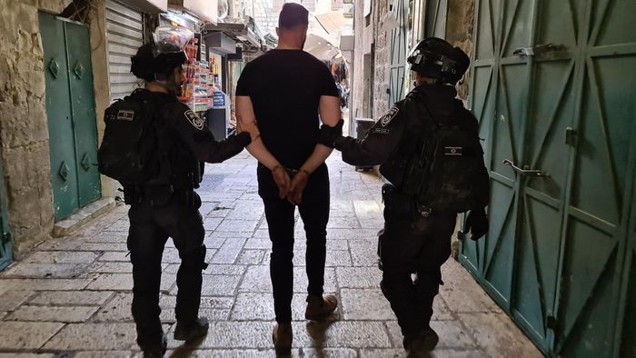  Hàng chục người Palestine đã bị bắt ở Đông Jerusalem trong những ngày gần đây. Ảnh: Al Jazeera. 