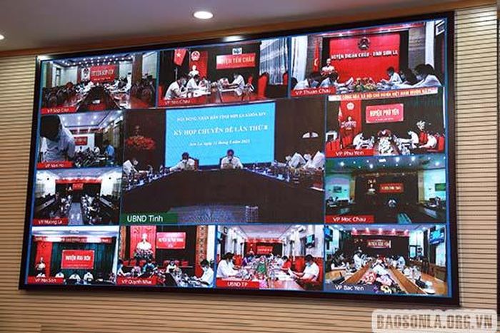 Kỳ họp chuyên đề lần thứ tám được tổ chức theo hình thức trực tuyến.