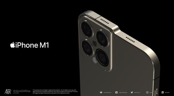 Cận cảnh phần đỉnh máy nhô lên khá độc lại trong thiết kế của chiếc iPhone 11. Chiếc điện thoại này vẫn có sườn máy được vát phẳng. (Ảnh: Antonio DeRosa)
