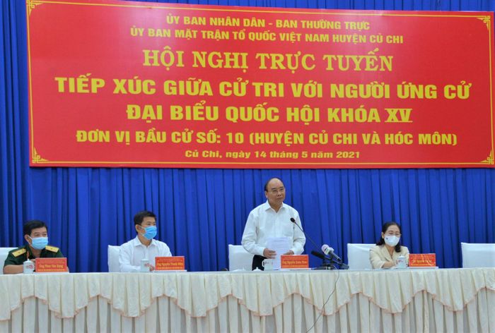  Chủ tịch nước yêu cầu rà soát lại quy hoạch Khu đô thị Tây Bắc. Ảnh: Quang Huy. 