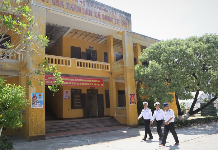 Điểm bầu cử UBND xã Song Tử Tây. Ảnh: VGP/Tuấn Dũng 