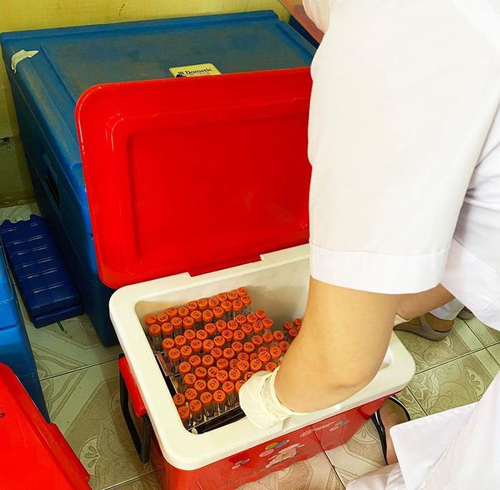  Số mẫu xét nghiệm sẽ được đưa về CDC Bắc Giang để xét nghiệm và ghi nhận kết quả