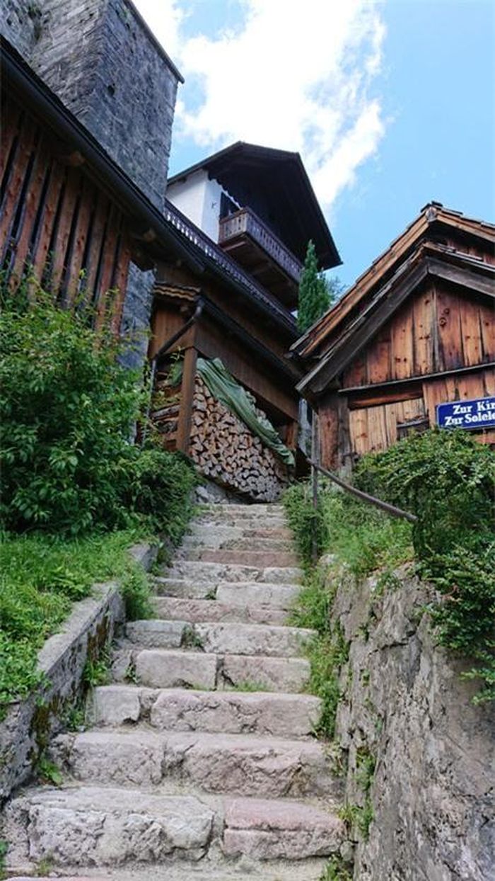 những ngôi nhà gỗ ấm áp,