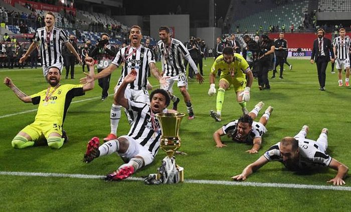 Phá kỷ lục đăng quang Coppa Italia, Juventus được tiếp động lực để đua tốp 4 Serie A. Ảnh: REUTERS