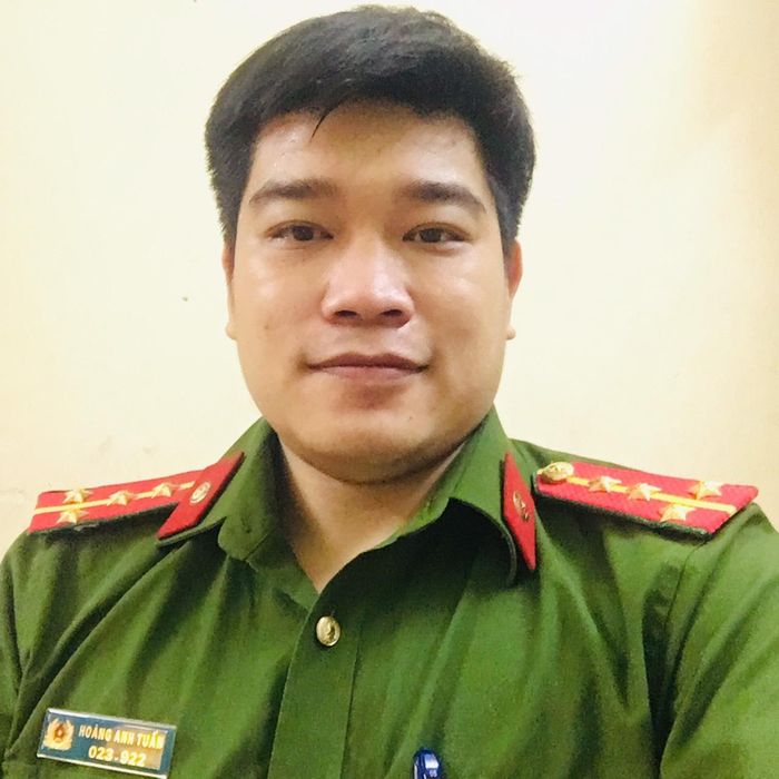Đại úy Hoàng Anh Tuấn. 
