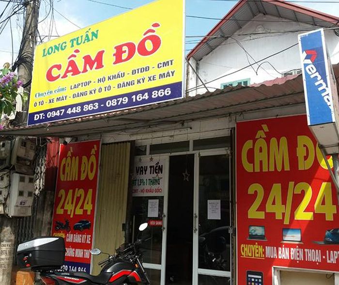 Cửa hiệu cầm đồ Long Tuấn 