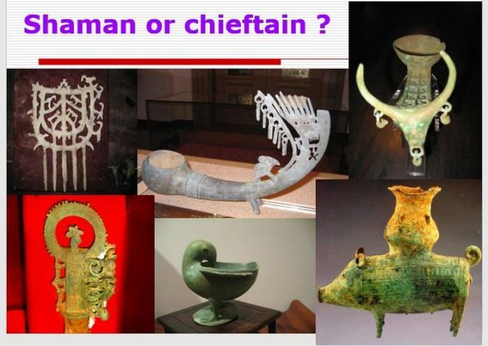 Những hiện vật Đông Sơn có thể thuộc bộ dụng cụ thầy cúng shaman