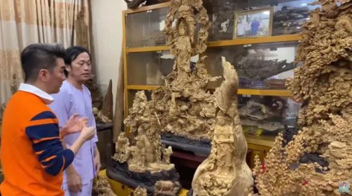 Căn phòng trầm hương hàng trăm tỷ đồng