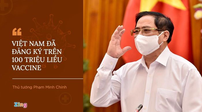  Trong chuyến công tác tại Trà Vinh ngày 22/5, Thủ tướng cho biết Bộ Y tế đã đăng ký loạt hợp đồng cho trên 100 triệu liều vaccine ngừa Covid-19. Tuy nhiên, cần tiếp tục nghiên cứu, chuyển giao công nghệ để sản xuất trong nước, làm chủ việc sản xuất. "Nghiên cứu hiện nay cho thấy vaccine có tuổi đời không dài nên việc tiêm phải tiến hành thường xuyên, do đó chi phí rất lớn", Thủ tướng nói. 