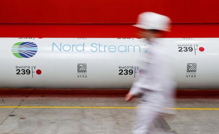  Nord Stream 2 nối Nga với Đức, dài khoảng 1.200 km và đã hoàn thành 95%. 