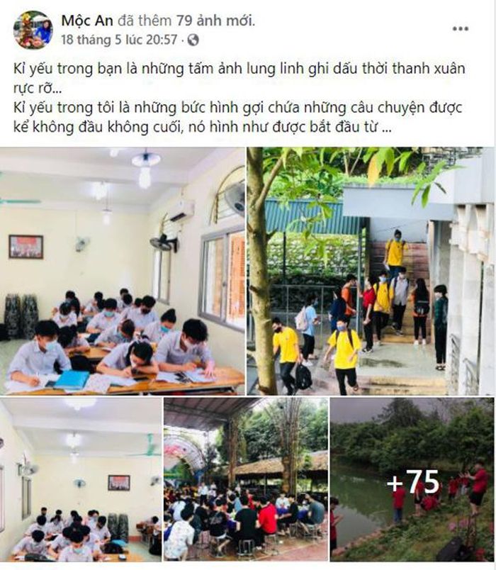 Mỗi bức hình là một câu chuyện nhỏ từ góc nhìn của cô đối với học trò