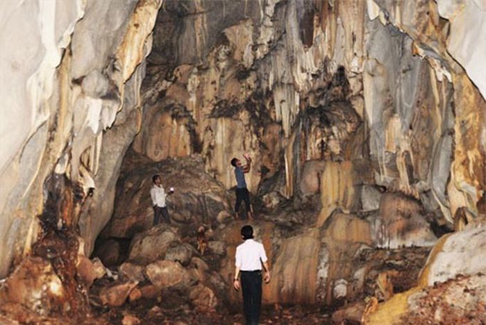 Bên trong hang Dơi