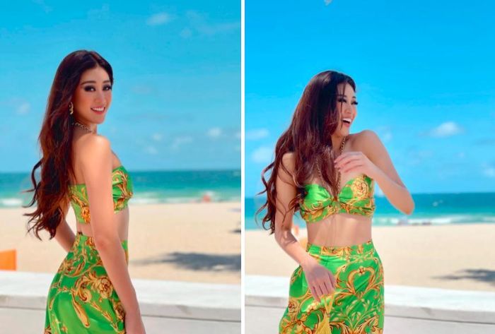 So với những thí sinh Việt Nam từng đi thi quốc tế trước đó, Khánh Vân có sự chuẩn bị kỹ lưỡng về mặt hình ảnh, trang phục. Cô luôn cố gắng xuất hiện chỉn chu ở từng sự kiện. Một số thí sinh Miss Universe dành lời khen cho phong cách thời trang của Khánh Vân.
