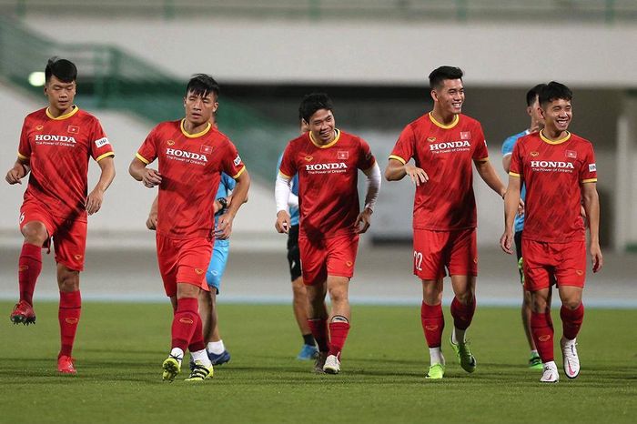 Tuyển Việt Nam tập luyện trở lại sau một ngày nghỉ ngơi trọn vẹn