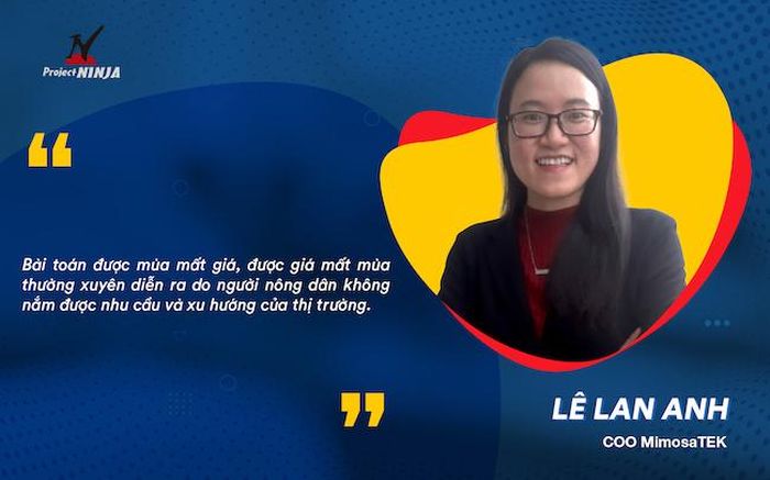 Bà Lê Lan Anh, COO MimosaTek