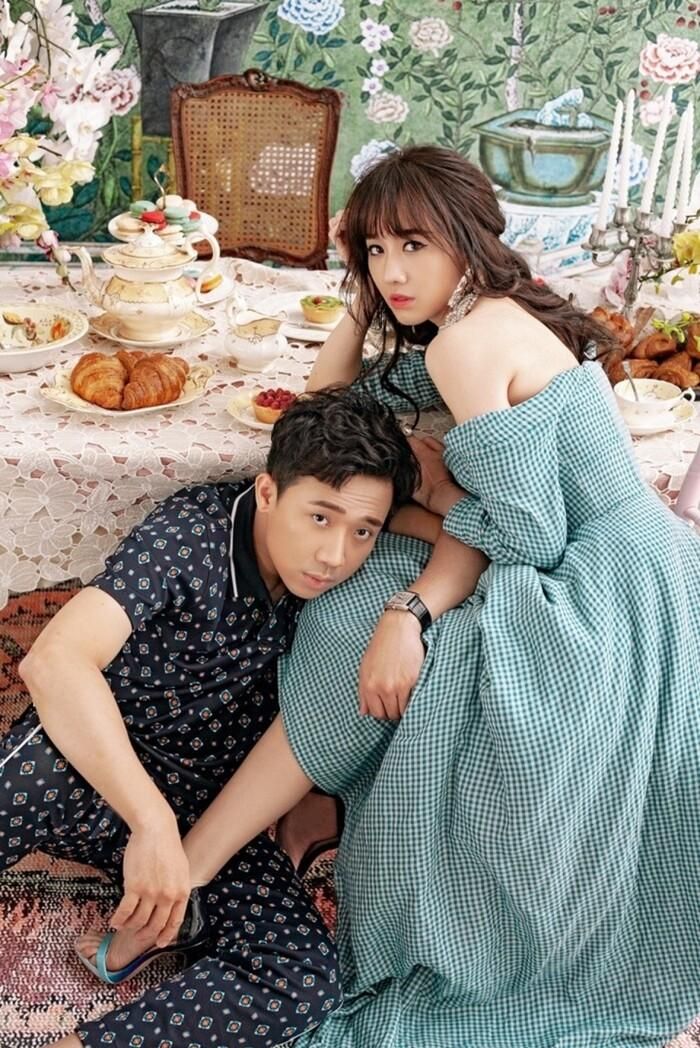 Dựa trên bình luận này có thể thấy có vẻ như Trấn Thành đã "la làng" với sự hăng say tập nhảy quá sức của vợ mình. 