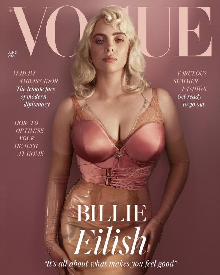 Billie Eilish trên tạp chí Vogue