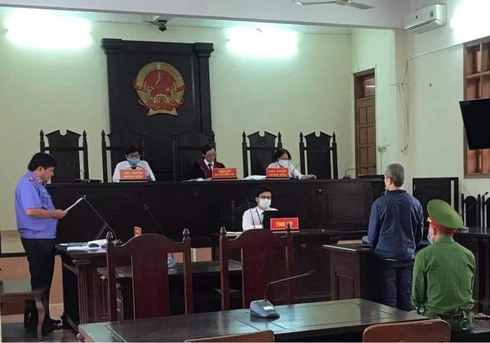 Quang cảnh phiên tòa. Ảnh: Công an cung cấp