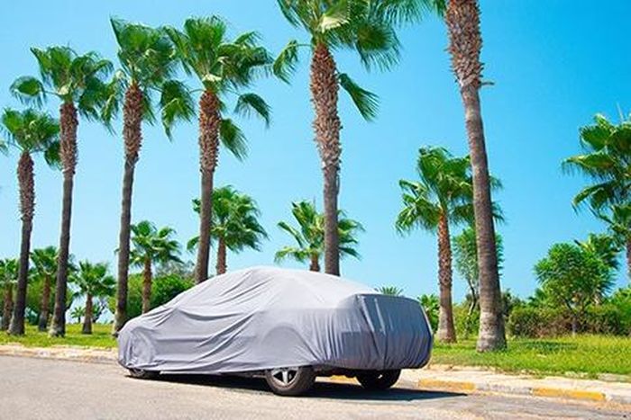 Xe không sử dụng cần phủ bạt để bảo vệ nếu để ngoài trời