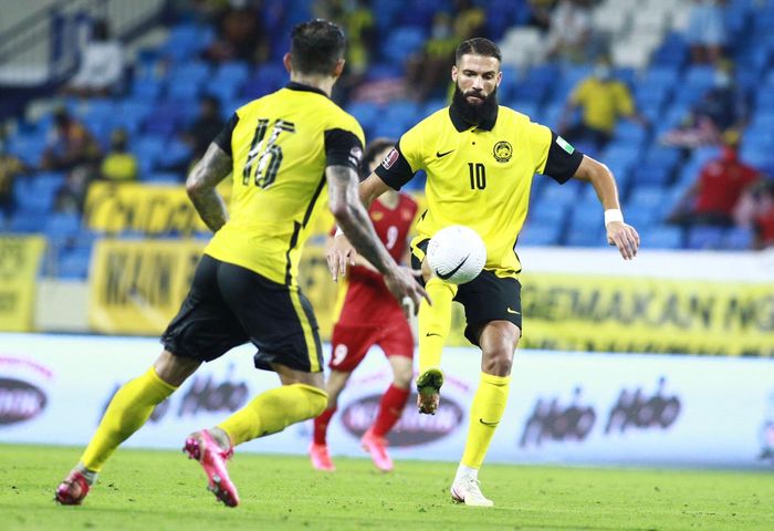  Những cầu thủ nhập tịch của Malaysia thi đấu dưới kỳ vọng ở vòng loại World Cup lần này. Ảnh: Quang Thịnh. 