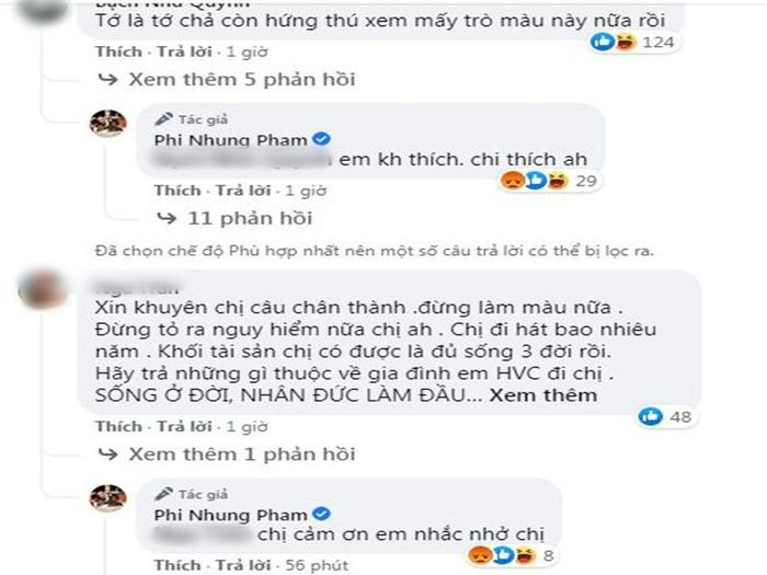 Không ít cư dân mạng đặt nghi vấn Phi Nhung đang làm màu.