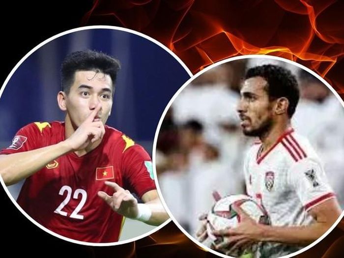 Chờ đợi Tiến Linh vượt qua được trung vệ Walid Abbas.