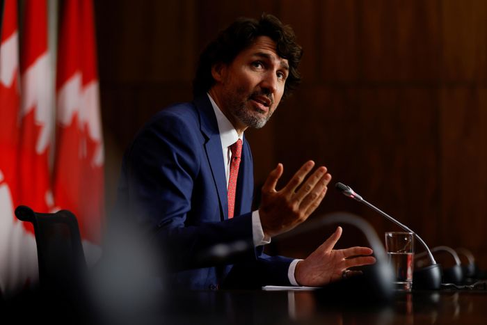  Thủ tướng Canada Justin Trudeau. Ảnh: Reuters. 