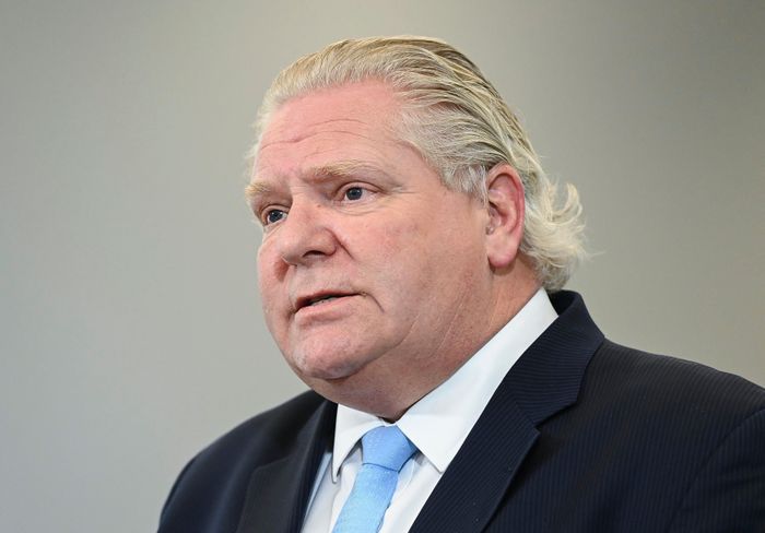  Doug Ford, Tỉnh trưởng tỉnh Ontario, Canada. Ảnh: Canadian Press. 