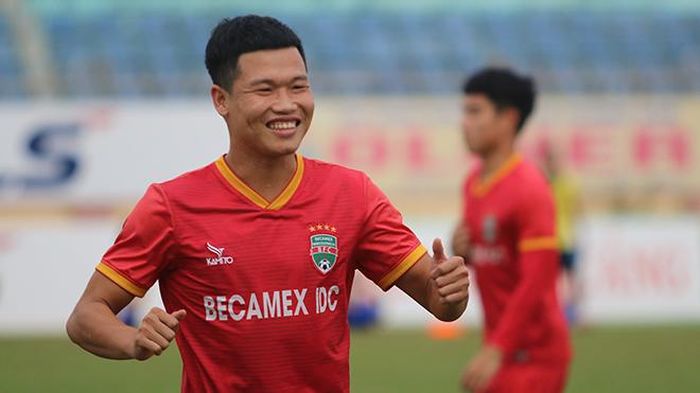 Đông Triều sau 2 mùa giải đến B.Bình Dương lại được HAGL cho Hải Phòng mượn. Ảnh: BBD