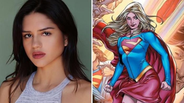 Nhân vật Supergirl trong truyện tranh có làn da trắng với mái tóc vàng