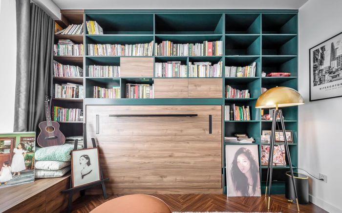  Thế giới sách trong căn nhà của Liêu Hà Trinh. Ảnh: NVCC. 
