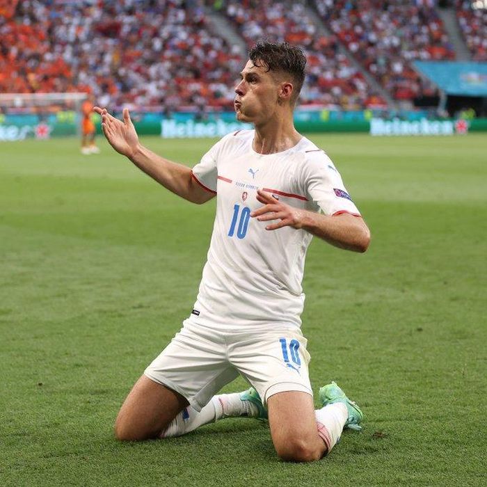 Chân sút đang chơi cho Leverkusen, Patrick Schick nổi lên với 4/5 bàn thắng cho CH Séc tại EURO 2020 đến lúc này