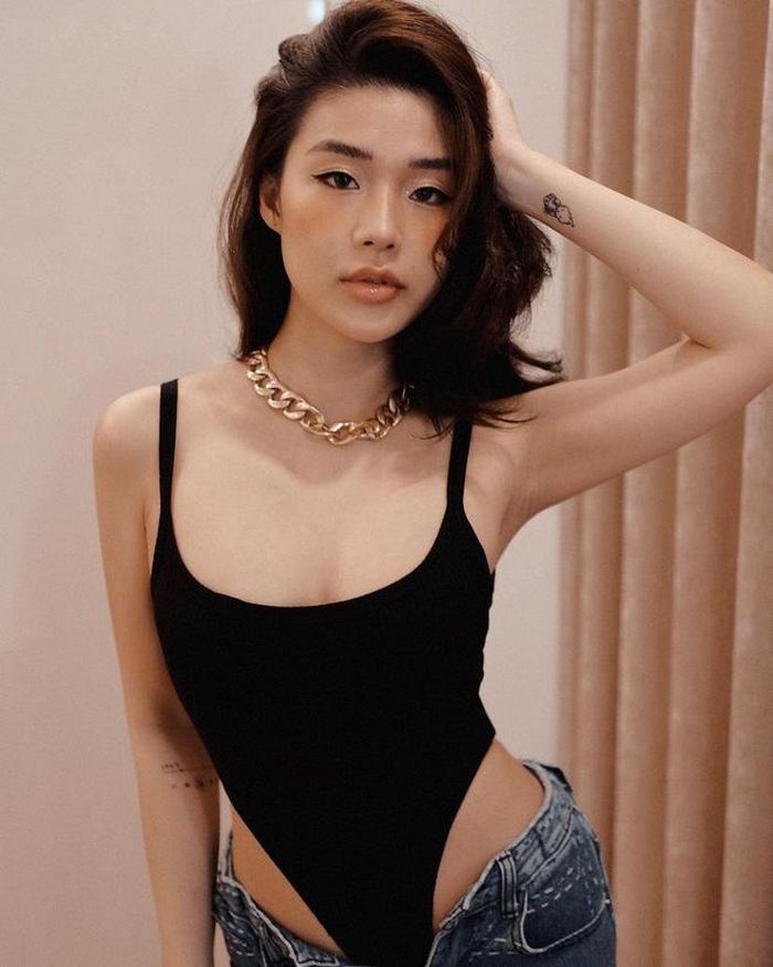 Thanh Huyền vẫn giữ được sắc vóc gợi cảm, quyến rũ