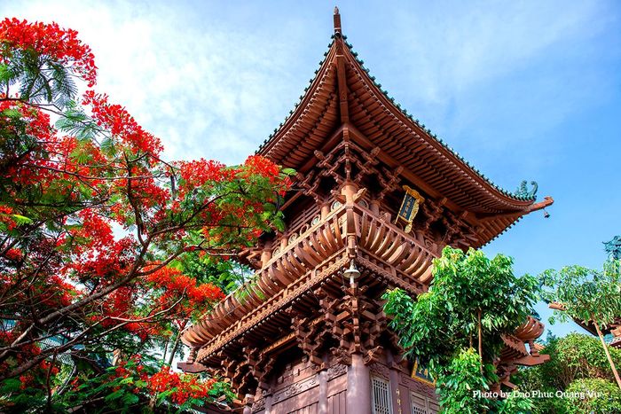 Một góc chùa Minh Thành. Ảnh: Đào Phúc Quang Vũ
