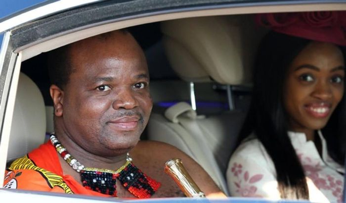 Vua Mswati III được cho đã bỏ trốn, nhưng chính phủ của ông bác bỏ thông tin này. Ảnh: Alamy.