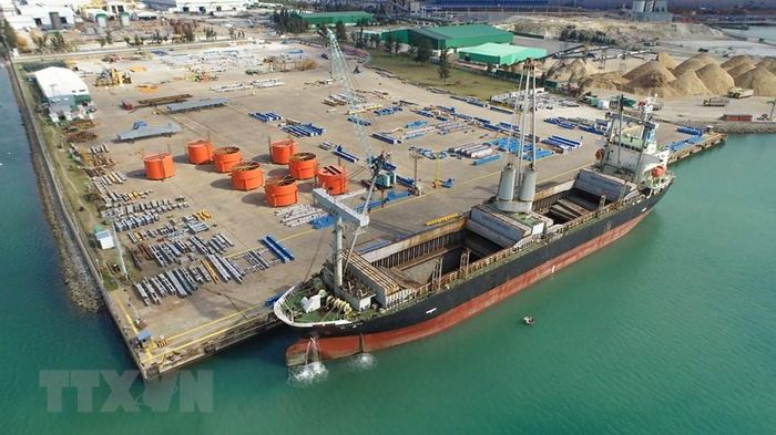  Doosan Vina xuất khẩu 1.560 tấn thiết bị phi áp lực lò hơi Made in Vietnam đến Indonesia. (Nguồn: TTXVN) 