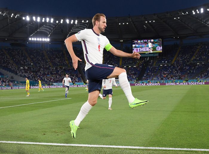 Kane liên tục ghi bàn từ vòng 1/8 của Euro 2020. Ảnh: Reuters. 