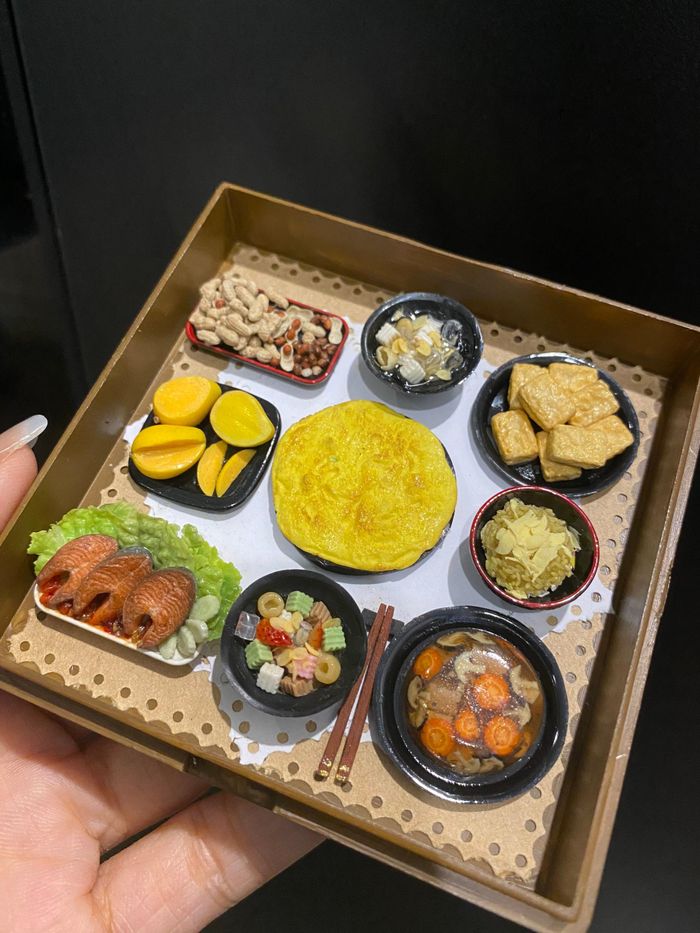 Mô hình đồ ăn đòi hỏi nhiều về thời gian và kỹ thuật hơn.