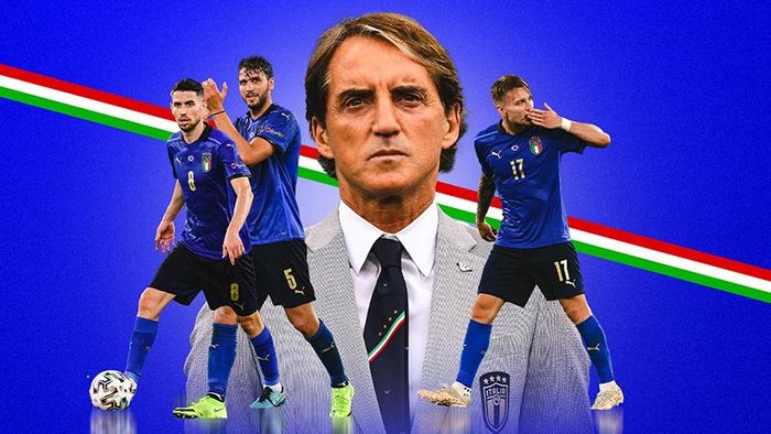 Mancini đã gây dựng lại tuyển Ý từ đống đổ nát năm 2017