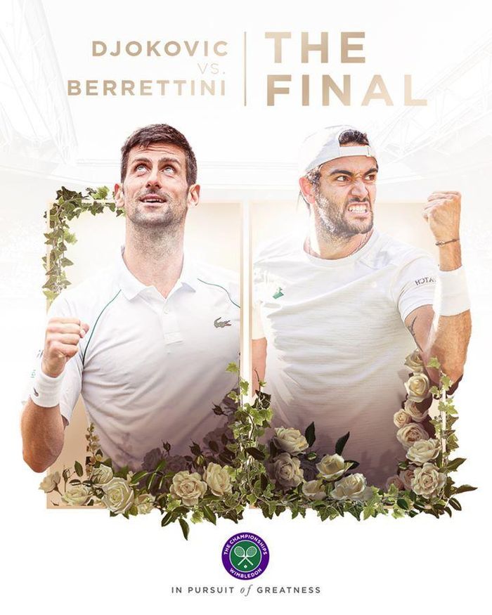 Hạt giống số 1 chạm trán Matteo Berrettini ở chung kết, tay vợt lần đầu tiên góp mặt ở trận đấu cuối cùng
