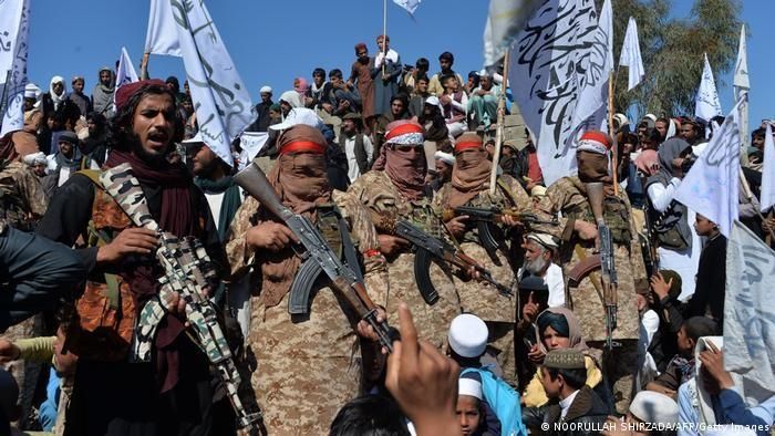 Trung Quốc có nguy cơ sa lầy ở Afghanistan. Ảnh: Các chiến binh thuộc lực lượng Taliban tại Afghanistan. (Nguồn: AFP/Getty)